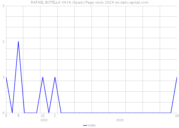 RAFAEL BOTELLA VAYA (Spain) Page visits 2024 