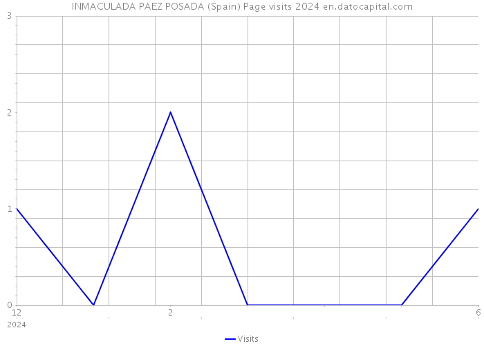 INMACULADA PAEZ POSADA (Spain) Page visits 2024 