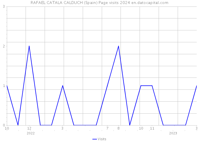 RAFAEL CATALA CALDUCH (Spain) Page visits 2024 