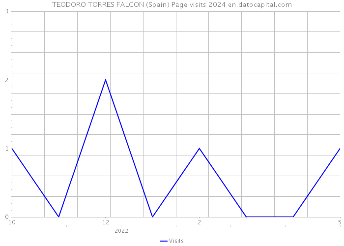 TEODORO TORRES FALCON (Spain) Page visits 2024 