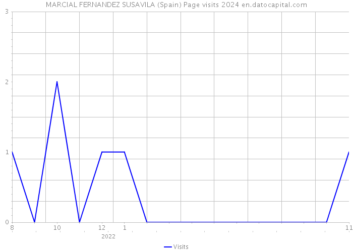 MARCIAL FERNANDEZ SUSAVILA (Spain) Page visits 2024 