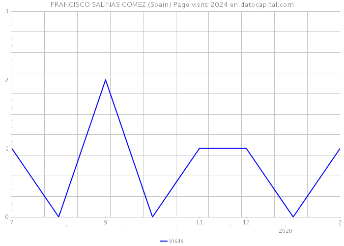 FRANCISCO SALINAS GOMEZ (Spain) Page visits 2024 