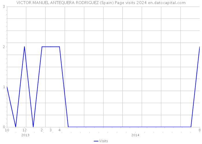 VICTOR MANUEL ANTEQUERA RODRIGUEZ (Spain) Page visits 2024 