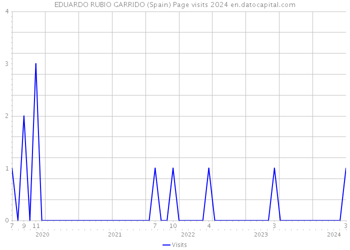 EDUARDO RUBIO GARRIDO (Spain) Page visits 2024 