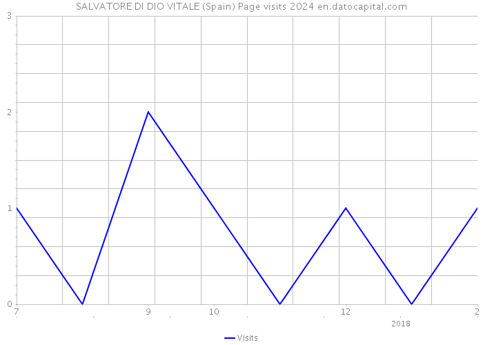 SALVATORE DI DIO VITALE (Spain) Page visits 2024 