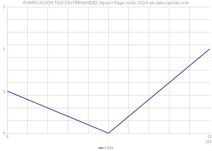 PURIFICACION TASCON FERNANDEZ (Spain) Page visits 2024 