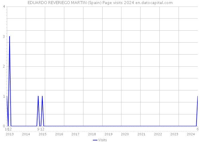 EDUARDO REVERIEGO MARTIN (Spain) Page visits 2024 