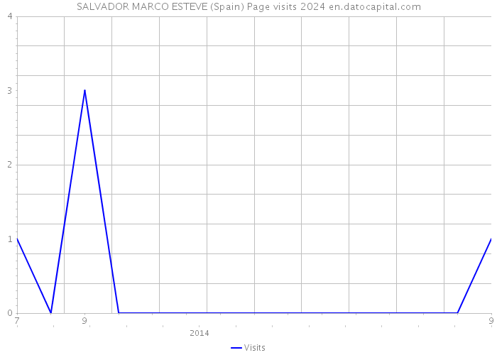 SALVADOR MARCO ESTEVE (Spain) Page visits 2024 
