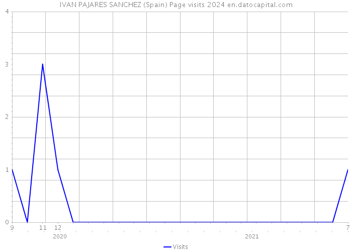 IVAN PAJARES SANCHEZ (Spain) Page visits 2024 