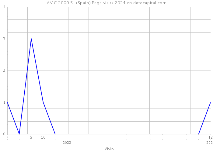 AVIC 2000 SL (Spain) Page visits 2024 