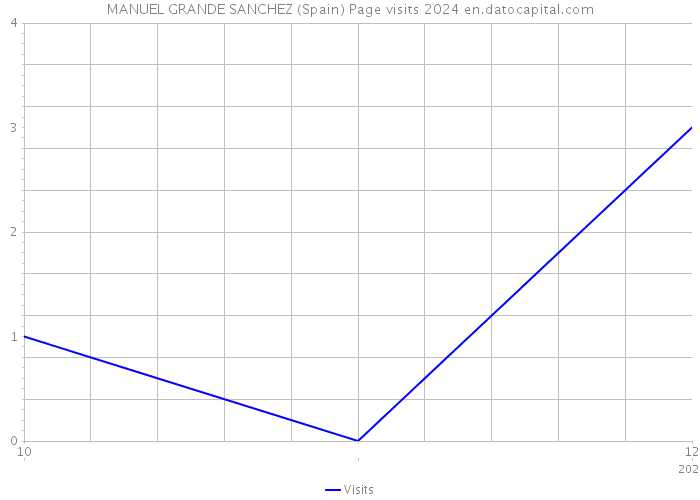 MANUEL GRANDE SANCHEZ (Spain) Page visits 2024 