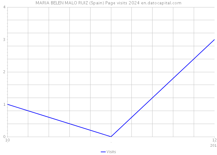 MARIA BELEN MALO RUIZ (Spain) Page visits 2024 