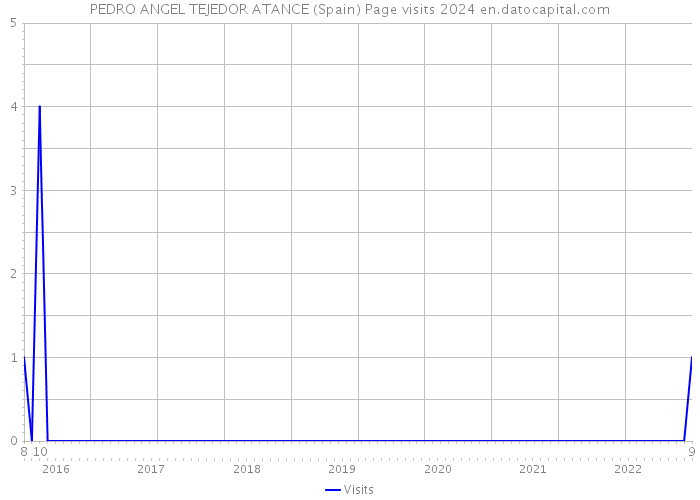 PEDRO ANGEL TEJEDOR ATANCE (Spain) Page visits 2024 