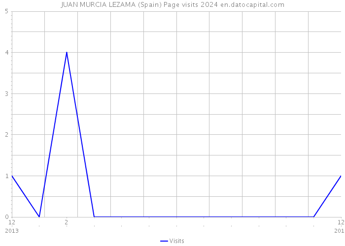 JUAN MURCIA LEZAMA (Spain) Page visits 2024 