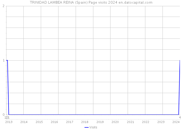 TRINIDAD LAMBEA REINA (Spain) Page visits 2024 