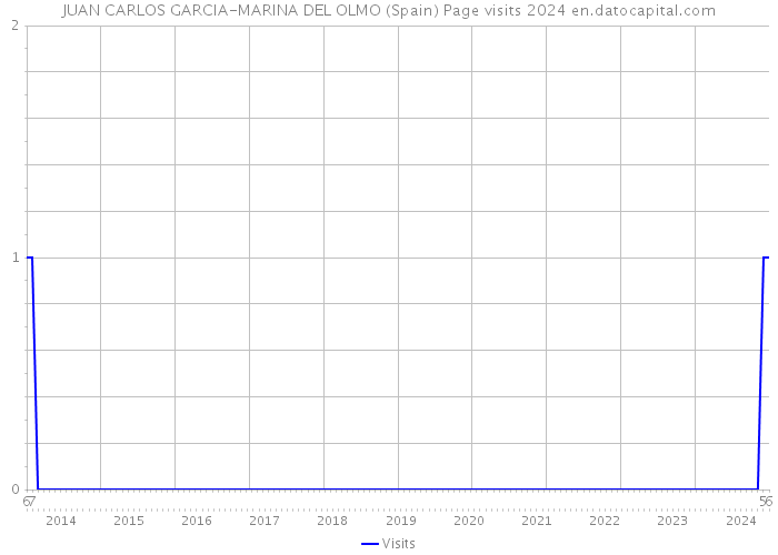 JUAN CARLOS GARCIA-MARINA DEL OLMO (Spain) Page visits 2024 