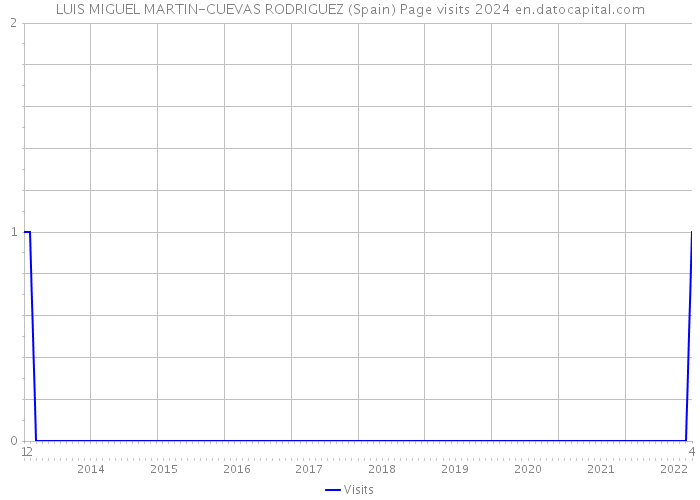 LUIS MIGUEL MARTIN-CUEVAS RODRIGUEZ (Spain) Page visits 2024 