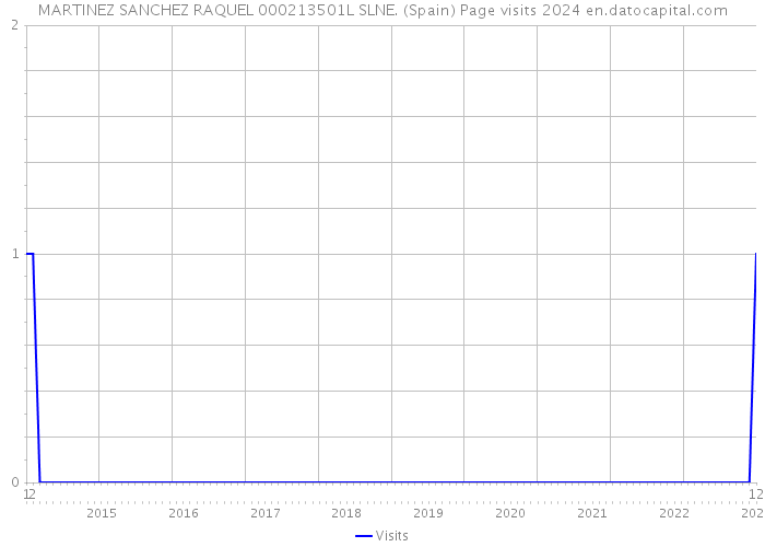 MARTINEZ SANCHEZ RAQUEL 000213501L SLNE. (Spain) Page visits 2024 