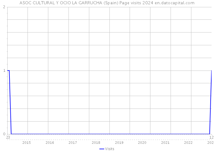 ASOC CULTURAL Y OCIO LA GARRUCHA (Spain) Page visits 2024 