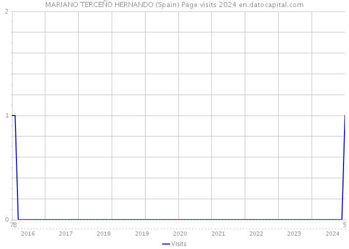 MARIANO TERCEÑO HERNANDO (Spain) Page visits 2024 