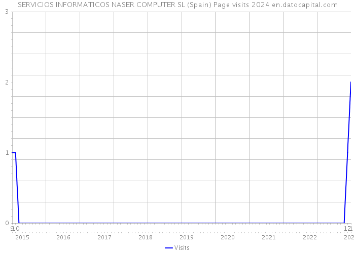 SERVICIOS INFORMATICOS NASER COMPUTER SL (Spain) Page visits 2024 