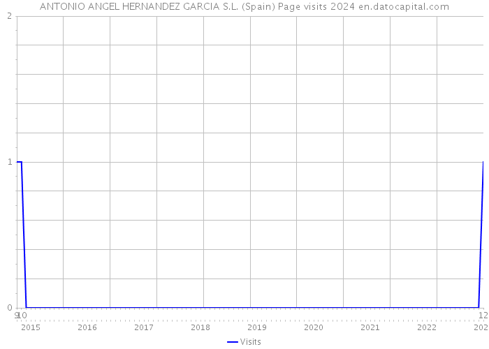 ANTONIO ANGEL HERNANDEZ GARCIA S.L. (Spain) Page visits 2024 