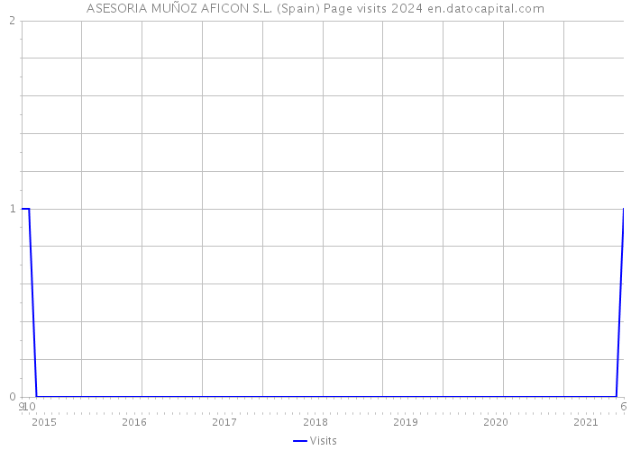 ASESORIA MUÑOZ AFICON S.L. (Spain) Page visits 2024 