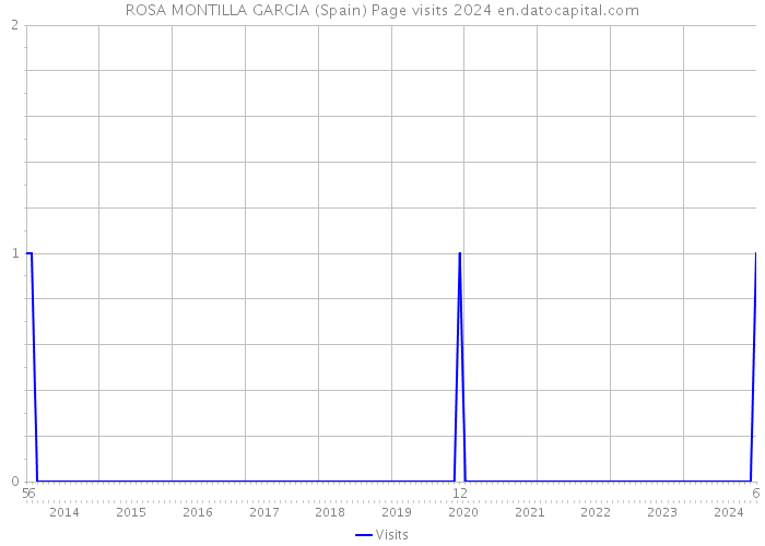 ROSA MONTILLA GARCIA (Spain) Page visits 2024 