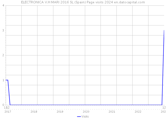ELECTRONICA V.H MARI 2016 SL (Spain) Page visits 2024 