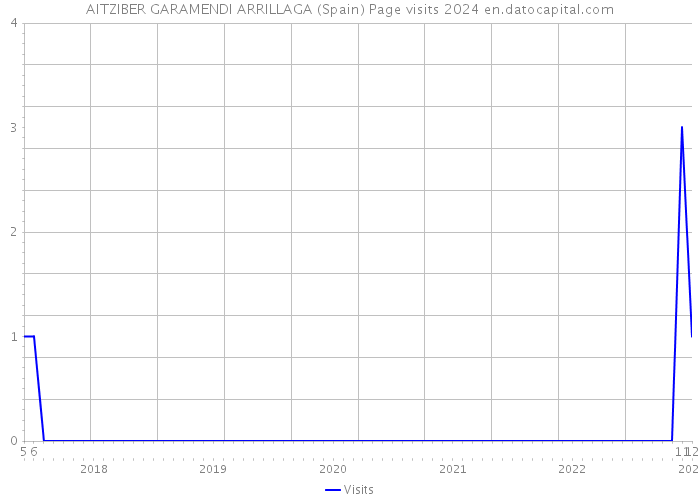 AITZIBER GARAMENDI ARRILLAGA (Spain) Page visits 2024 