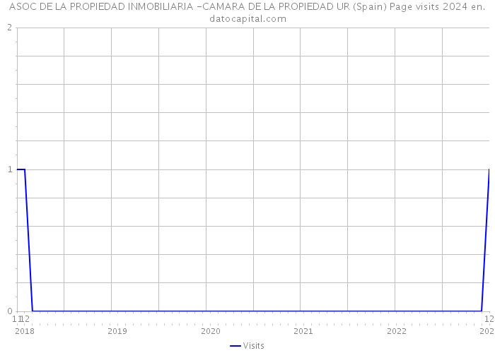 ASOC DE LA PROPIEDAD INMOBILIARIA -CAMARA DE LA PROPIEDAD UR (Spain) Page visits 2024 