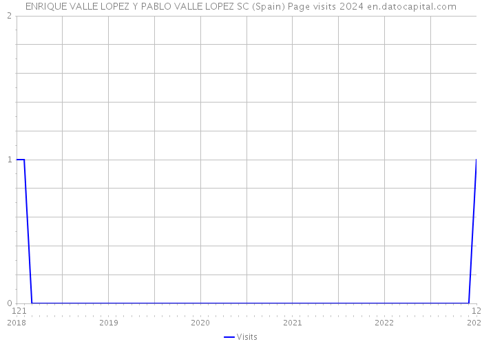 ENRIQUE VALLE LOPEZ Y PABLO VALLE LOPEZ SC (Spain) Page visits 2024 
