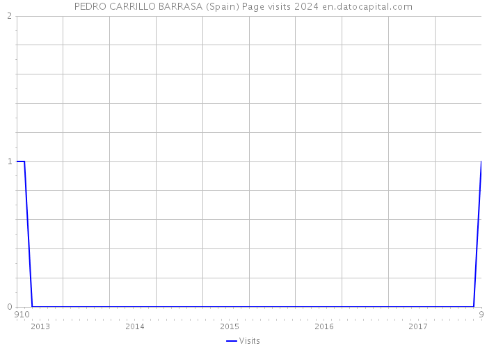 PEDRO CARRILLO BARRASA (Spain) Page visits 2024 