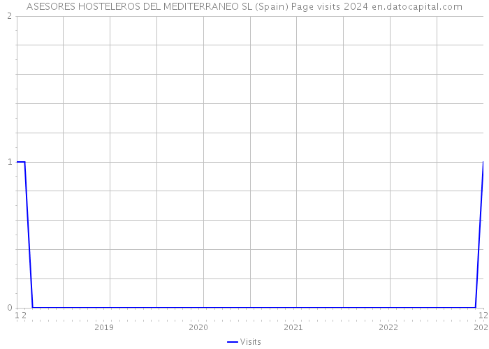 ASESORES HOSTELEROS DEL MEDITERRANEO SL (Spain) Page visits 2024 