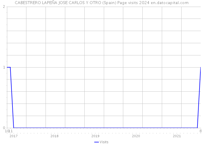 CABESTRERO LAPEÑA JOSE CARLOS Y OTRO (Spain) Page visits 2024 
