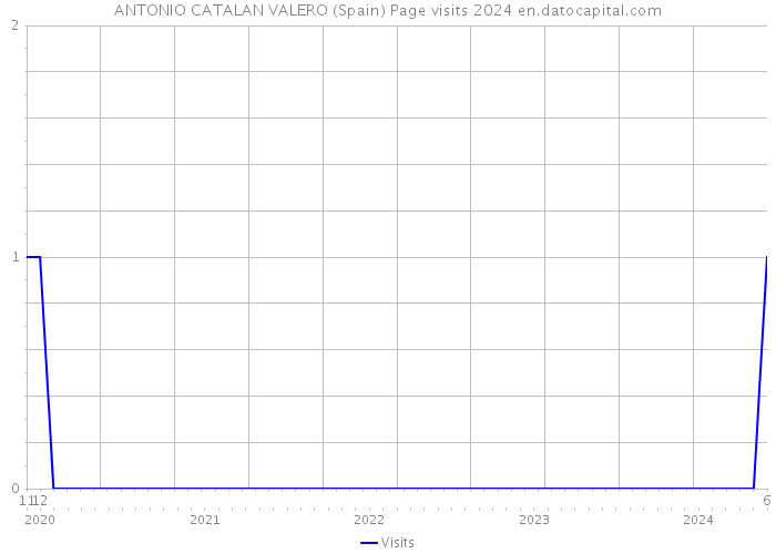 ANTONIO CATALAN VALERO (Spain) Page visits 2024 