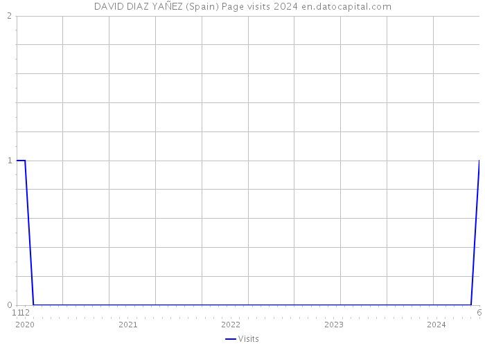 DAVID DIAZ YAÑEZ (Spain) Page visits 2024 