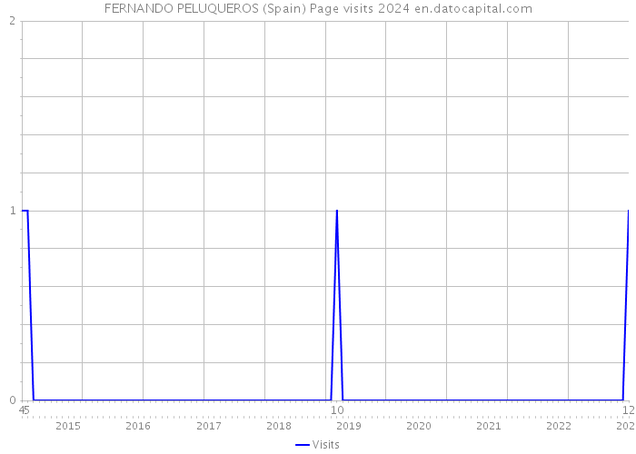 FERNANDO PELUQUEROS (Spain) Page visits 2024 