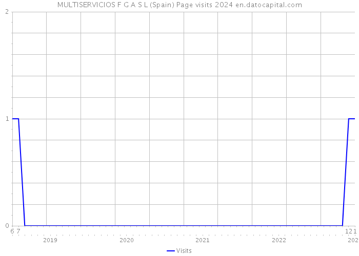 MULTISERVICIOS F G A S L (Spain) Page visits 2024 