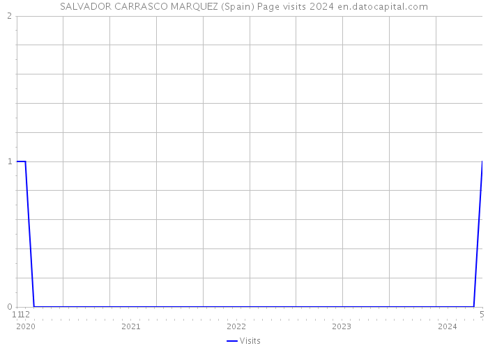 SALVADOR CARRASCO MARQUEZ (Spain) Page visits 2024 