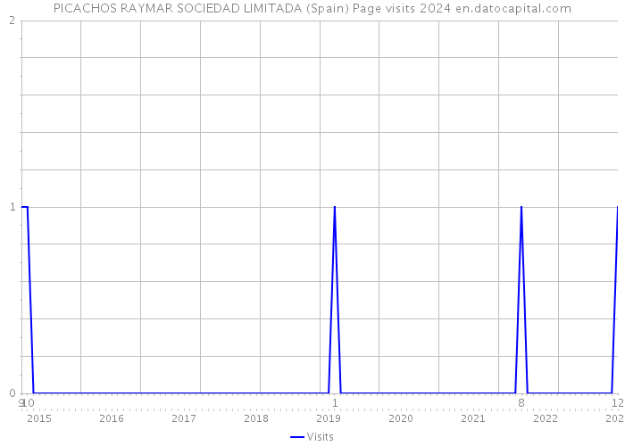 PICACHOS RAYMAR SOCIEDAD LIMITADA (Spain) Page visits 2024 