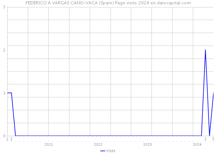 FEDERICO A VARGAS CANO-VACA (Spain) Page visits 2024 