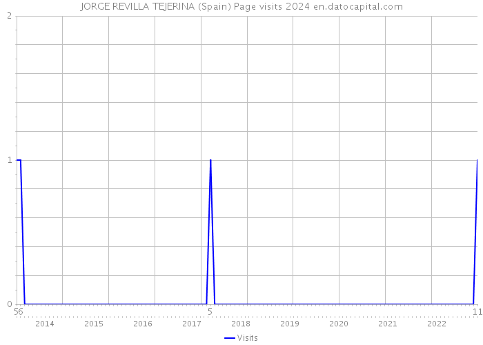 JORGE REVILLA TEJERINA (Spain) Page visits 2024 