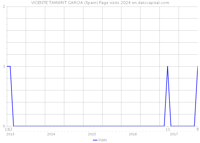 VICENTE TAMARIT GARCIA (Spain) Page visits 2024 