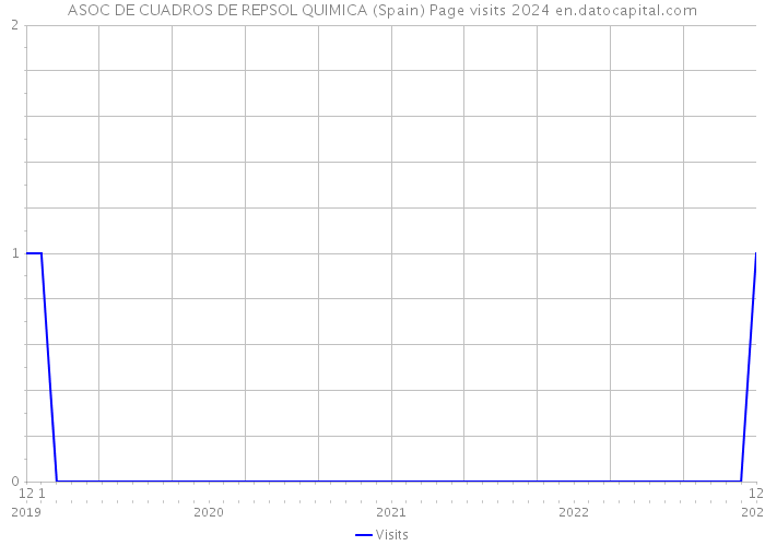 ASOC DE CUADROS DE REPSOL QUIMICA (Spain) Page visits 2024 