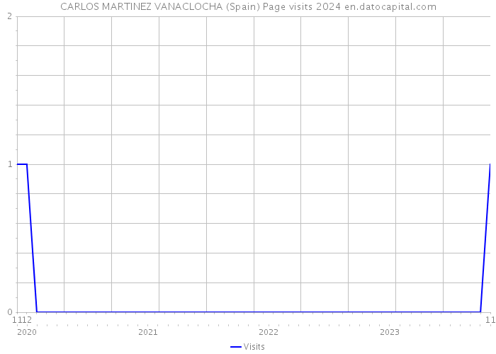 CARLOS MARTINEZ VANACLOCHA (Spain) Page visits 2024 