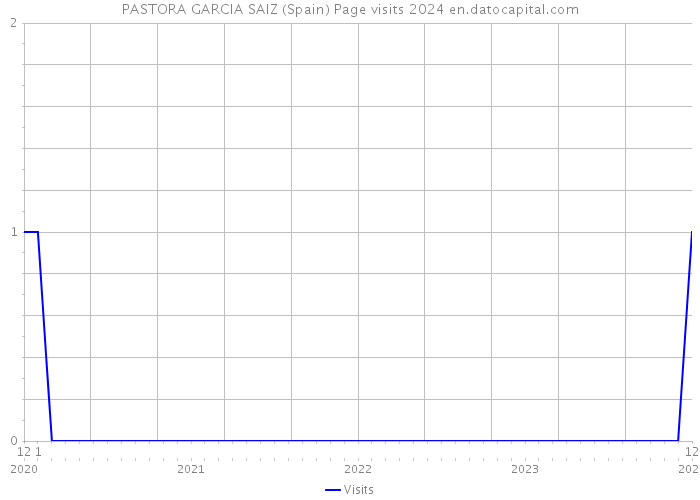 PASTORA GARCIA SAIZ (Spain) Page visits 2024 
