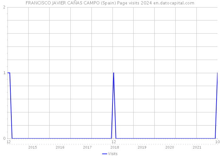 FRANCISCO JAVIER CAÑAS CAMPO (Spain) Page visits 2024 