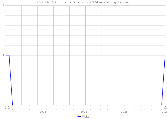 ENXEBRE S.C. (Spain) Page visits 2024 