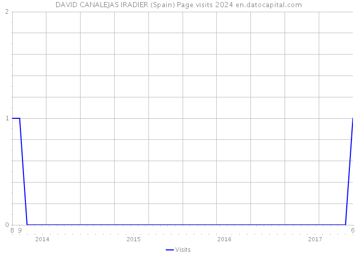 DAVID CANALEJAS IRADIER (Spain) Page visits 2024 
